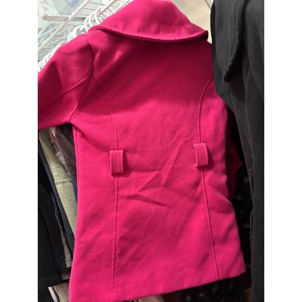 ME JANE Girls Pink Dress Coat Size 7/8 Cute Spring Fall Church